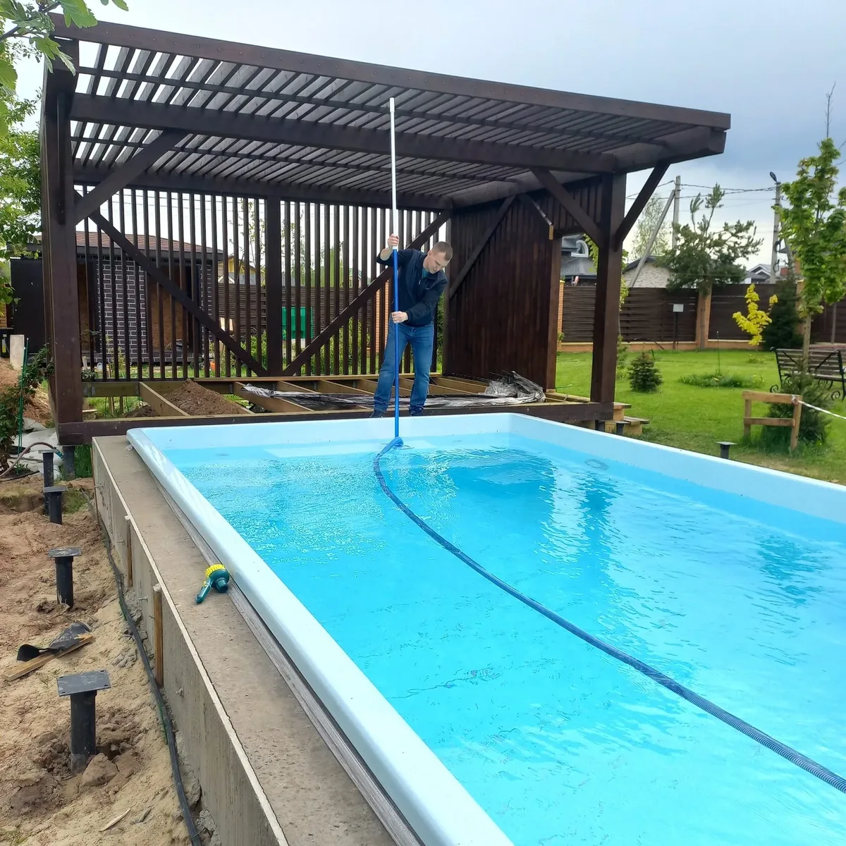 Копинговый бордюрный камень для бассейна Laguna в Вологде