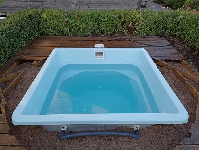 Композитная купель Laguna 2 — установка в Вологде